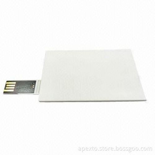 Card USB Flash Drive, Plug-and-play Function, for Apple's Mac, PCs, No Driver Required